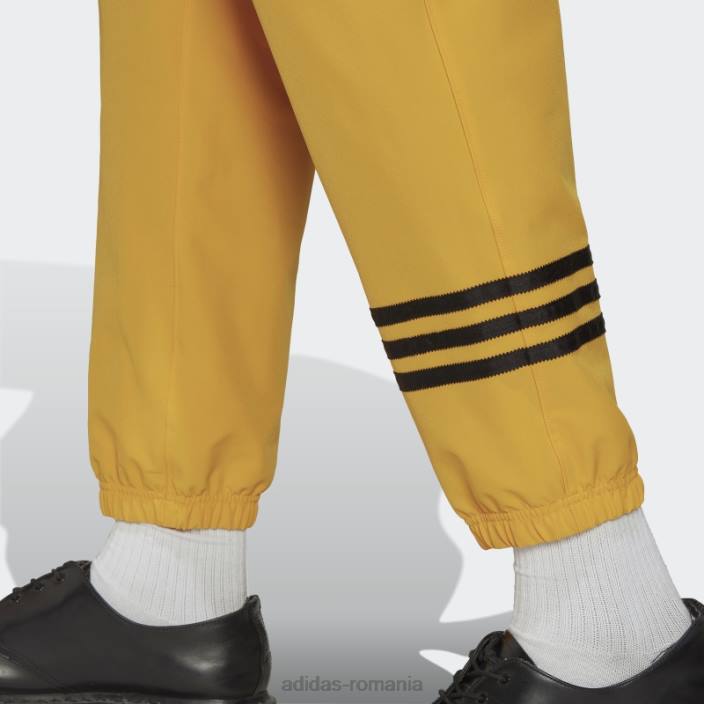 Adidas pantaloni de sport adicolor neuclassics aurii bărbați aur 2JBN21307