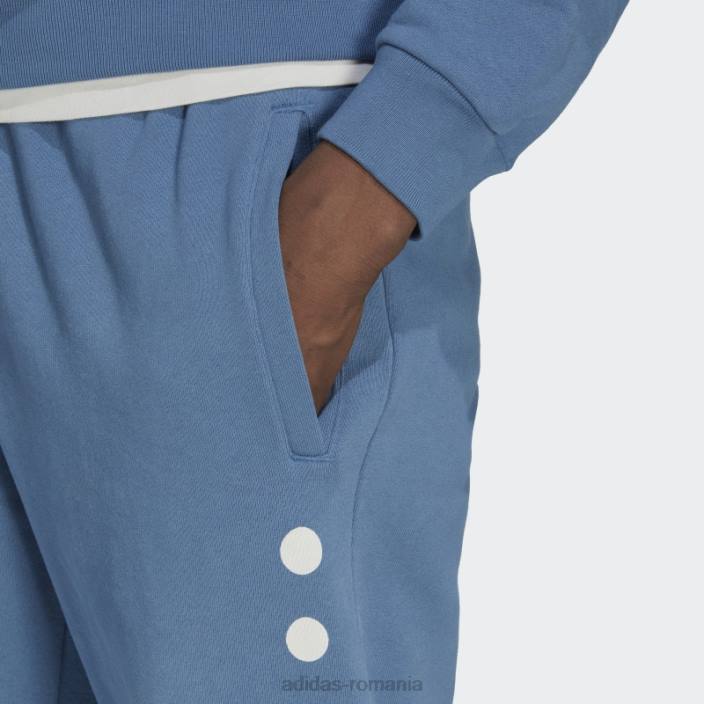Adidas pantaloni de sport cu logo reclaim alterați albastru bărbați albastru alterat 2JBN21308