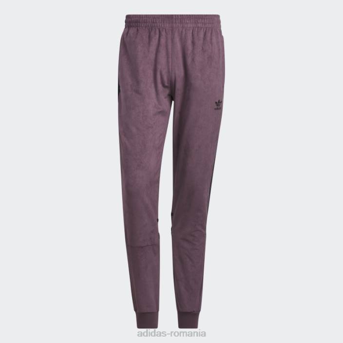 Adidas pantaloni de sport de pluș adicolor classics maro adidas bărbați maro 2JBN21303