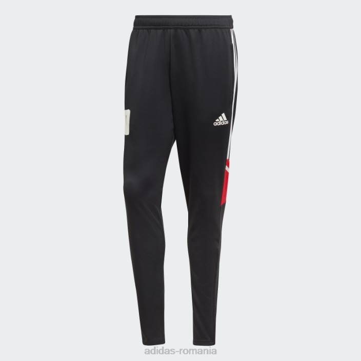 Adidas pantaloni de sport messi negri adidas bărbați negru 2JBN21156