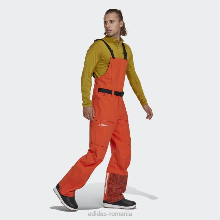 Adidas pantaloni de zapada terrex 3layer gore tex portocalii adidas bărbați portocale 2JBN21216