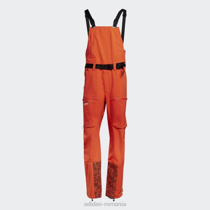 Adidas pantaloni de zapada terrex 3layer gore tex portocalii adidas bărbați portocale 2JBN21216