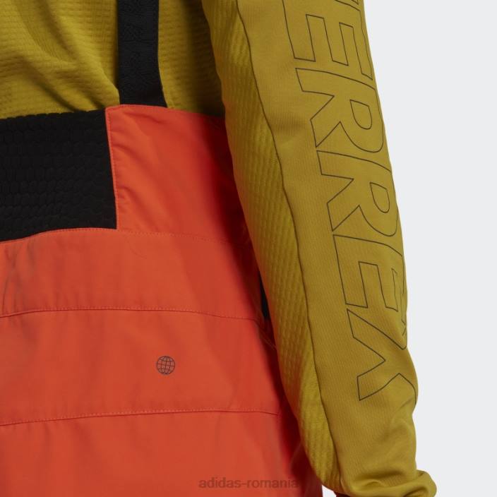 Adidas pantaloni de zapada terrex 3layer gore tex portocalii adidas bărbați portocale 2JBN21216