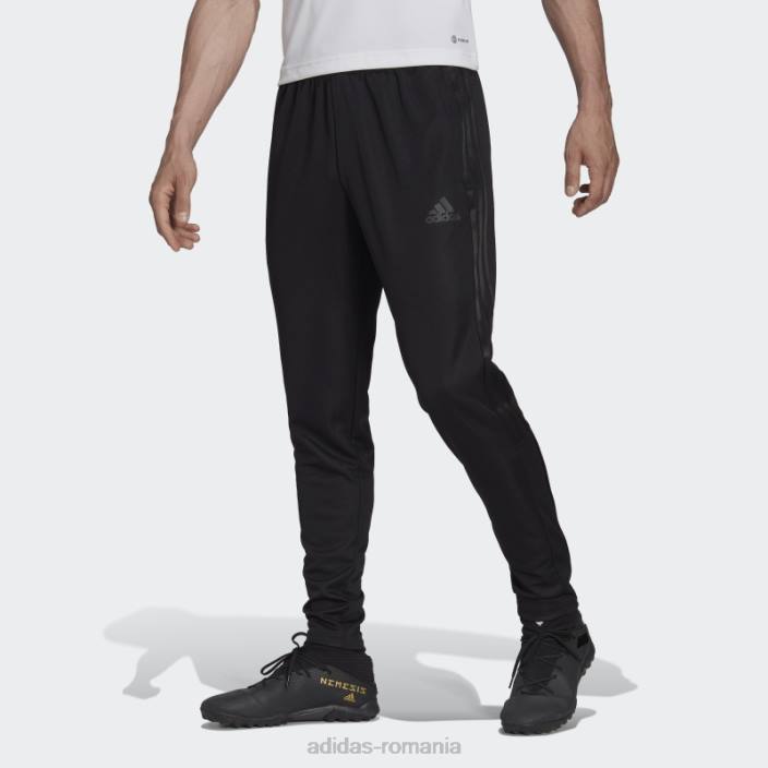 Adidas pantaloni negri tiro bărbați negru 2JBN21436