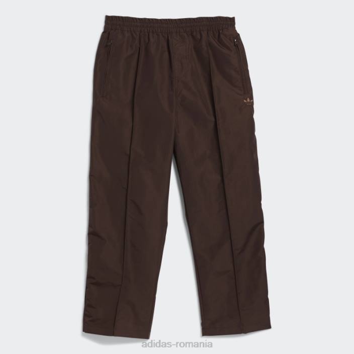 Adidas pantaloni pintuck (gen neutru) maro bărbați maro 2JBN21158