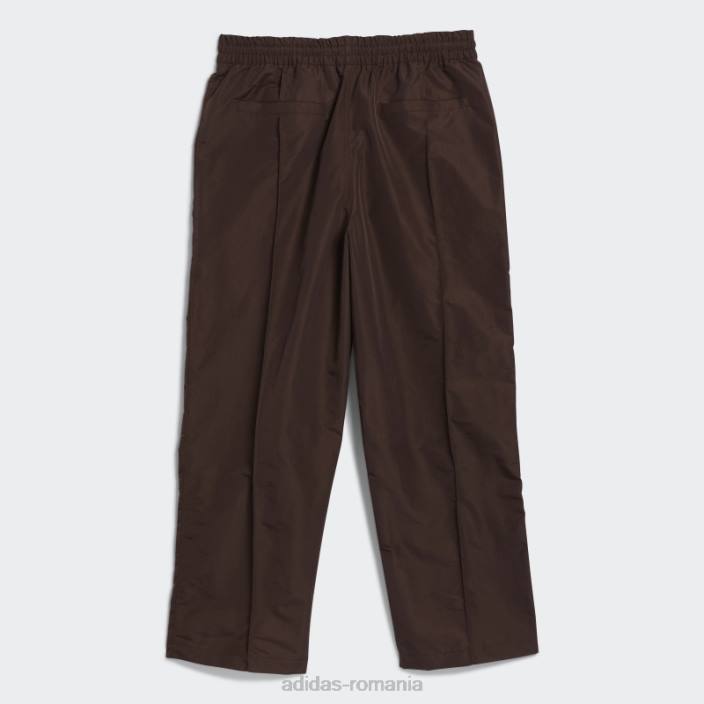 Adidas pantaloni pintuck (gen neutru) maro bărbați maro 2JBN21158