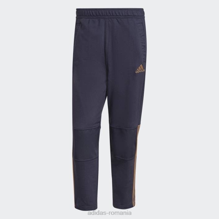 Adidas pantaloni tiro 7/8 navy bărbați marina 2JBN21175