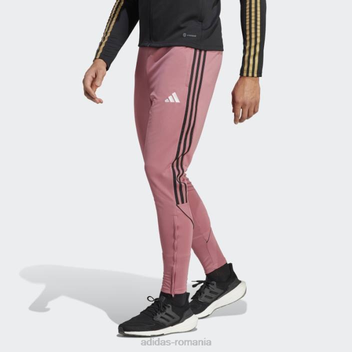 Adidas pantaloni tiro roz bărbați roz/negru 2JBN21229