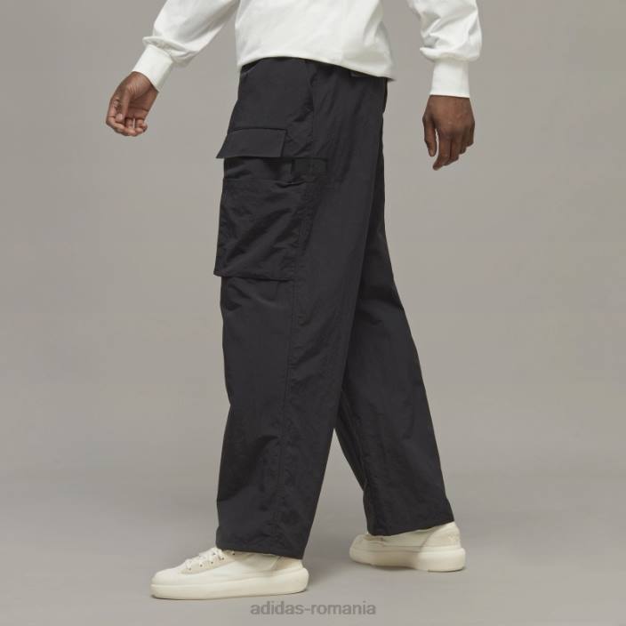 Adidas y-3 pantaloni sifonați din nailon bărbați2JBN21215