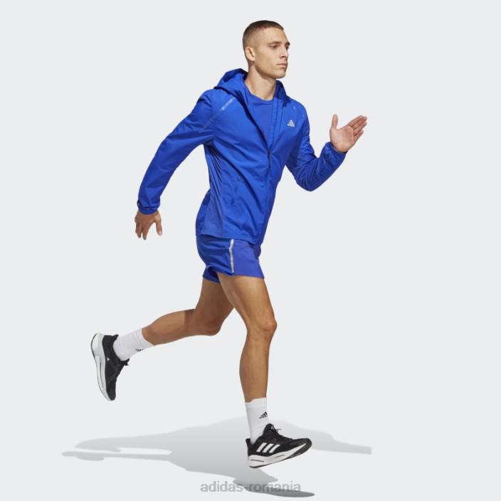Adidas 4 pantaloni scurți de alergare cu design albastru bărbați albastru 2JBN14014