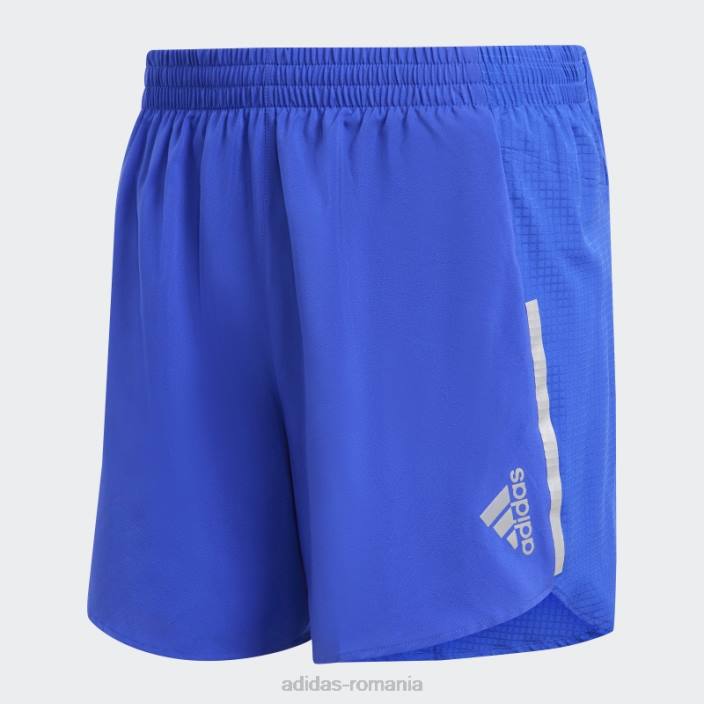 Adidas 4 pantaloni scurți de alergare cu design albastru bărbați albastru 2JBN14014