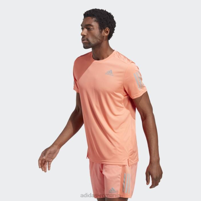 Adidas Coral deține tricou adidas bărbați coral/argint 2JBN14457
