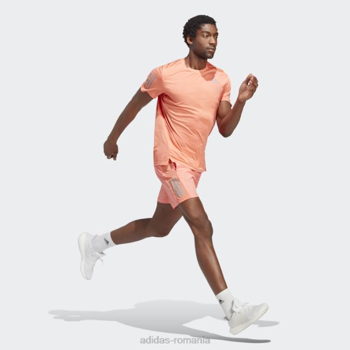 Adidas Coral deține tricou adidas bărbați coral/argint 2JBN14457