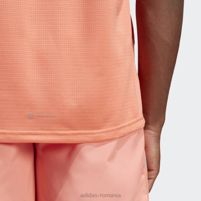 Adidas Coral deține tricou adidas bărbați coral/argint 2JBN14457