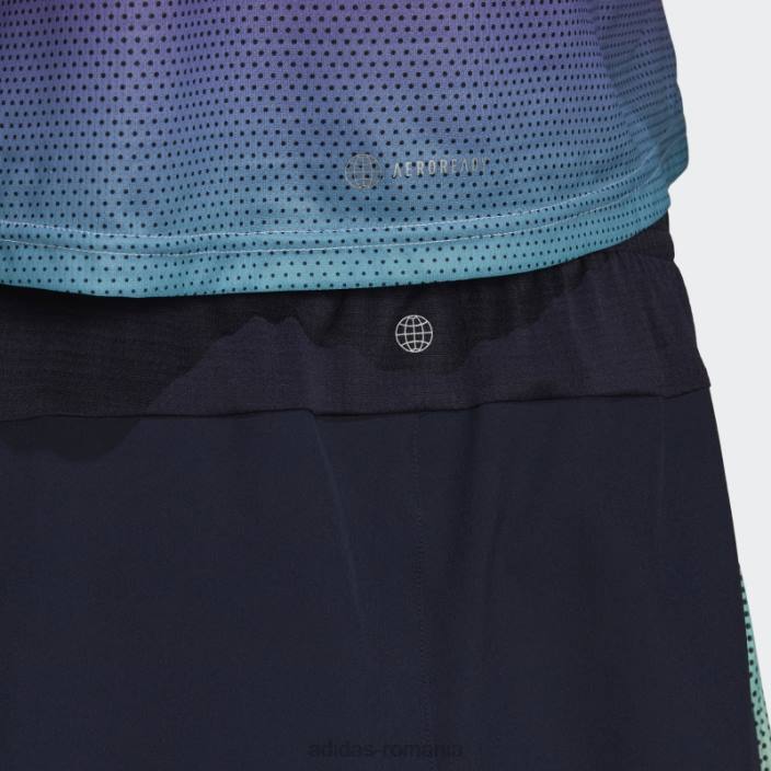Adidas Ink deține pantalonii de jogging colorblock bărbați cerneală/negru/violet/mentă 2JBN14806