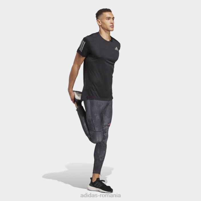 Adidas adizero sambata jambiere lungi gri fashion bărbați gri inchis 2JBN929