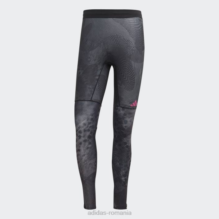Adidas adizero sambata jambiere lungi gri fashion bărbați gri inchis 2JBN929