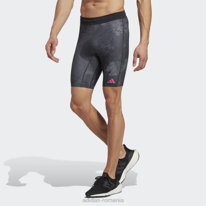 Adidas adizero saturday jambiere scurte negru adidas bărbați gri inchis 2JBN13698