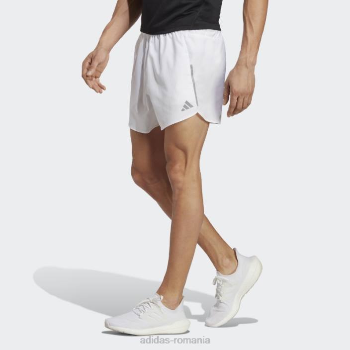 Adidas alb conceput pentru alergat pantaloni scurți adidas bărbați alb 2JBN6387