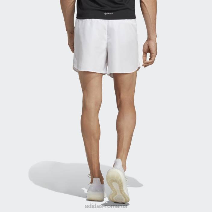 Adidas alb conceput pentru alergat pantaloni scurți adidas bărbați alb 2JBN6387