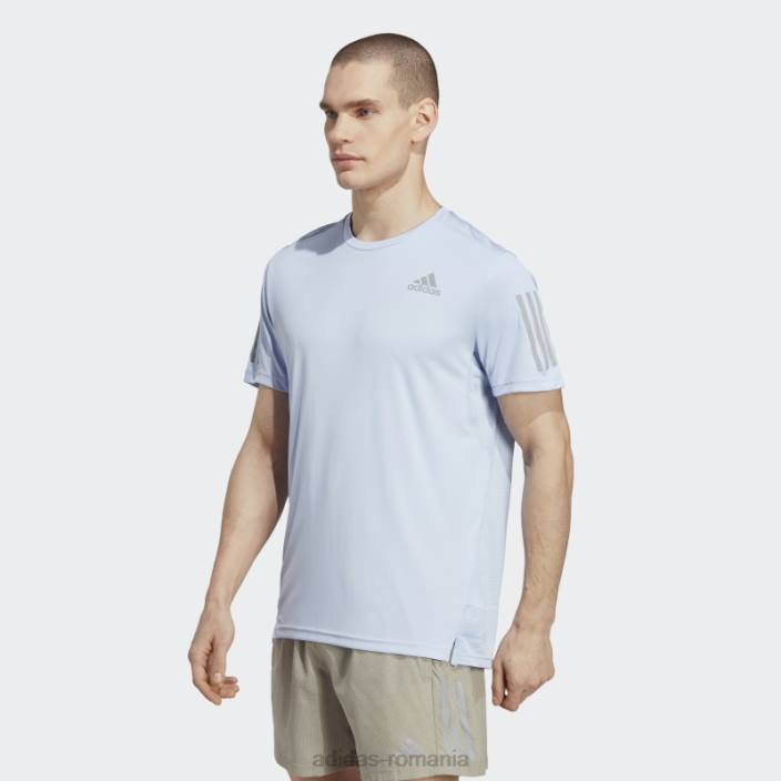 Adidas albastru alba deține tricou adidas bărbați albastru zori/argintiu 2JBN5601