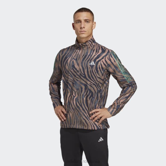 Adidas break the norm jachetă cu fermoar 1/2 multicolor bărbați multicolor/argila 2JBN14300