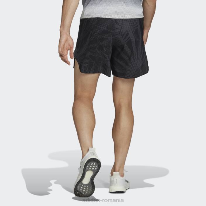 Adidas break the norm pantaloni scurți gri bărbați gri/negru 2JBN1640