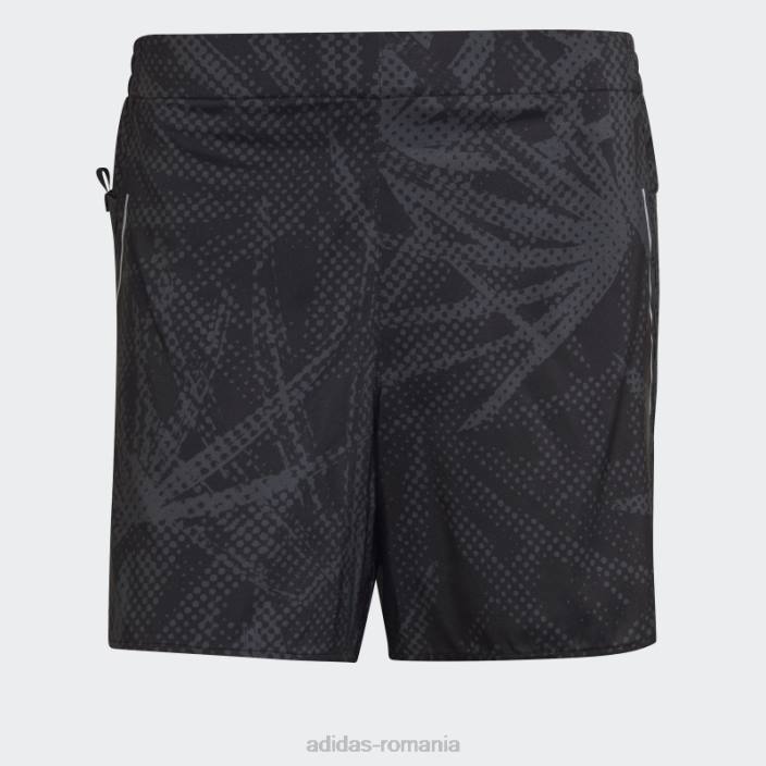 Adidas break the norm pantaloni scurți gri bărbați gri/negru 2JBN1640