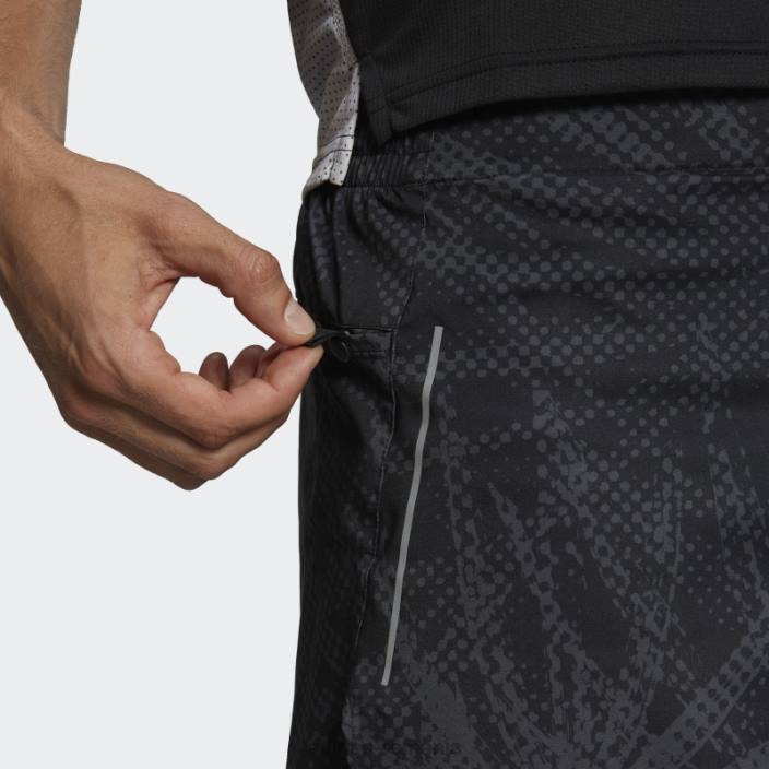 Adidas break the norm pantaloni scurți gri bărbați gri/negru 2JBN1640