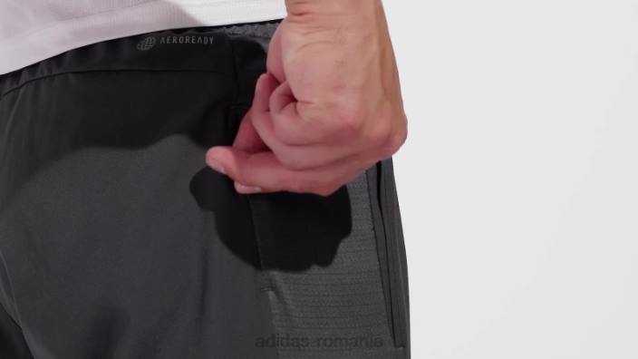 Adidas deține pantaloni scurți adidas gri bărbați gri/argintiu 2JBN5424