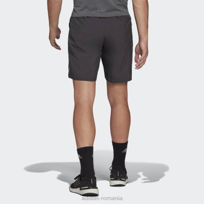 Adidas deține pantaloni scurți adidas gri bărbați gri/argintiu 2JBN5424