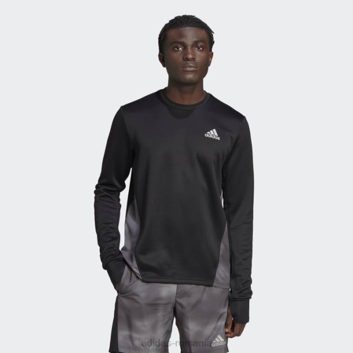 Adidas hanorac colorblock propriu-zis, gri bărbați gri inchis 2JBN14848