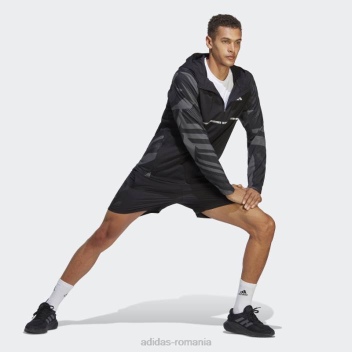 Adidas jachetă neagră de sezon bărbați gri inchis 2JBN5846
