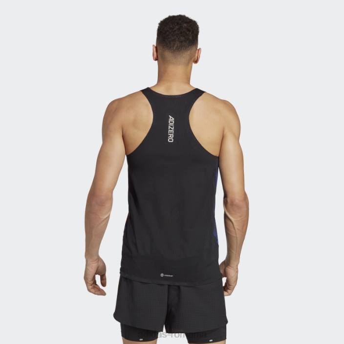 Adidas maiou negru adizero bărbați negru/rosu 2JBN13192