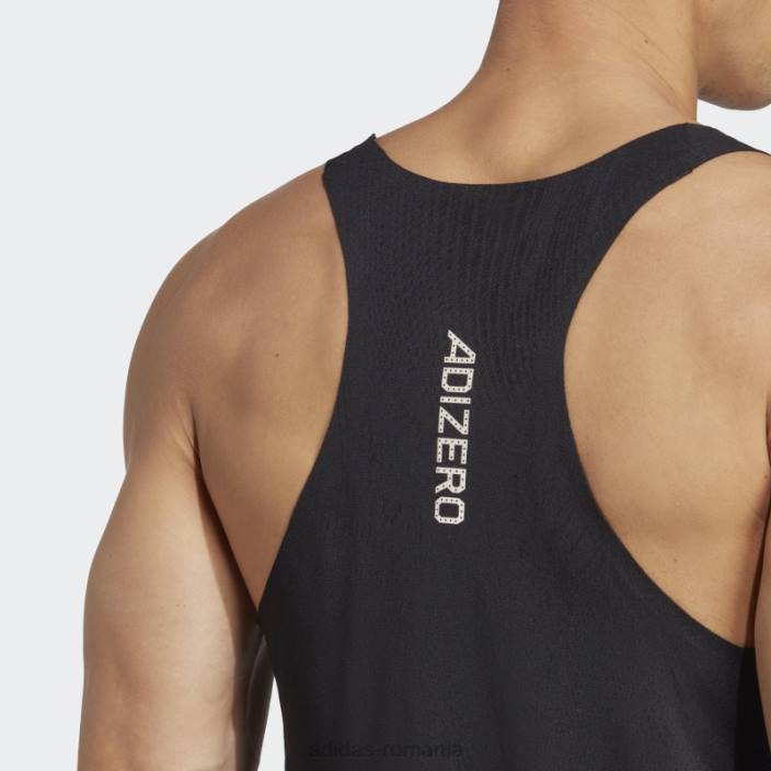 Adidas maiou negru adizero bărbați negru/rosu 2JBN13192