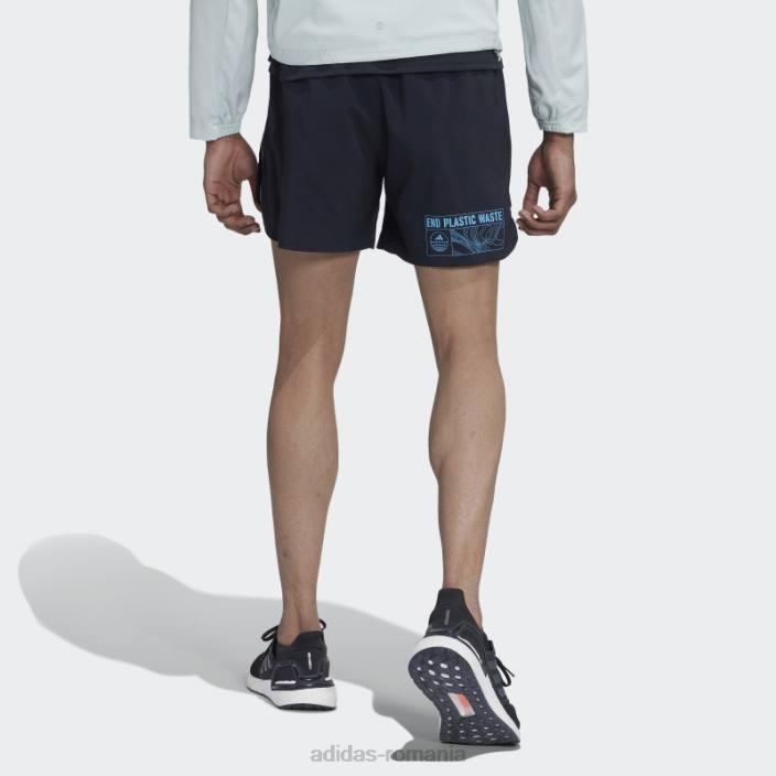Adidas modă concepută pentru alergare pentru oceane pantaloni scurți albastru bărbați negru/albastru 2JBN6852