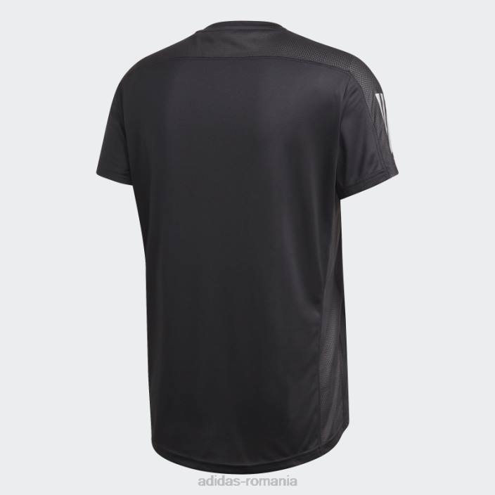Adidas negru deține moda tee run bărbați negru 2JBN5368