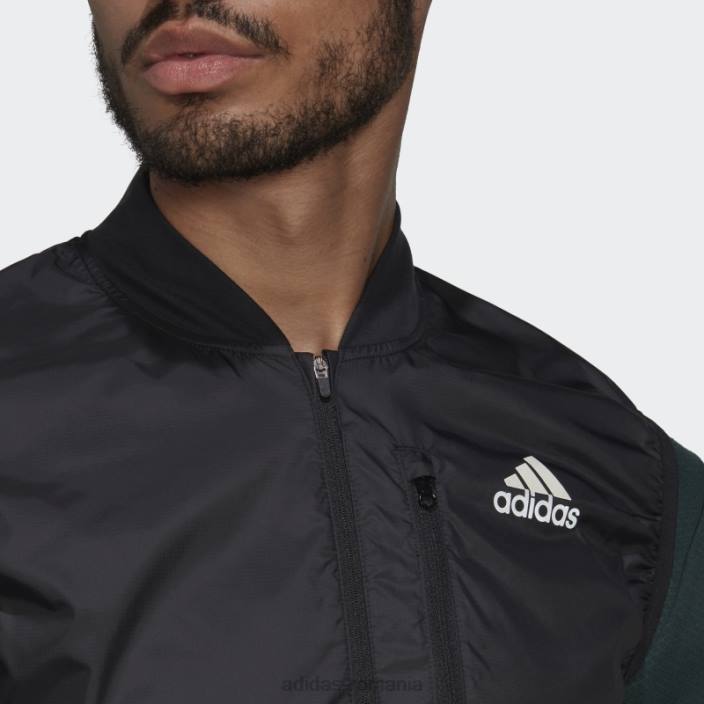 Adidas negru deține vesta adidas bărbați negru 2JBN7173