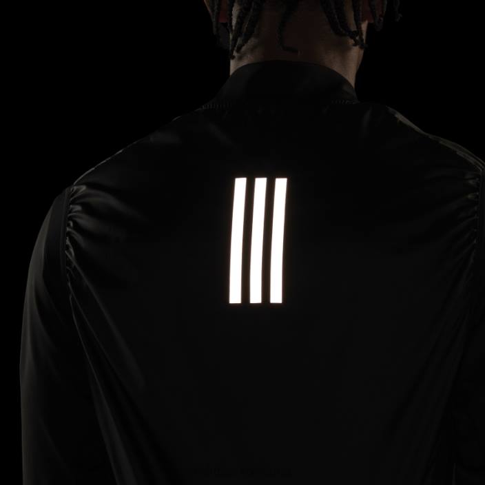 Adidas negru deține vesta de alergare bărbați negru 2JBN14506
