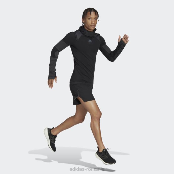 Adidas negru x-city adidas cu mânecă lungă bărbați negru/carbon 2JBN7347