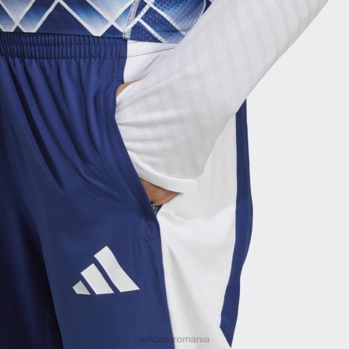 Adidas pantaloni de trening albastru victorie bărbați albastru victorie 2JBN14245