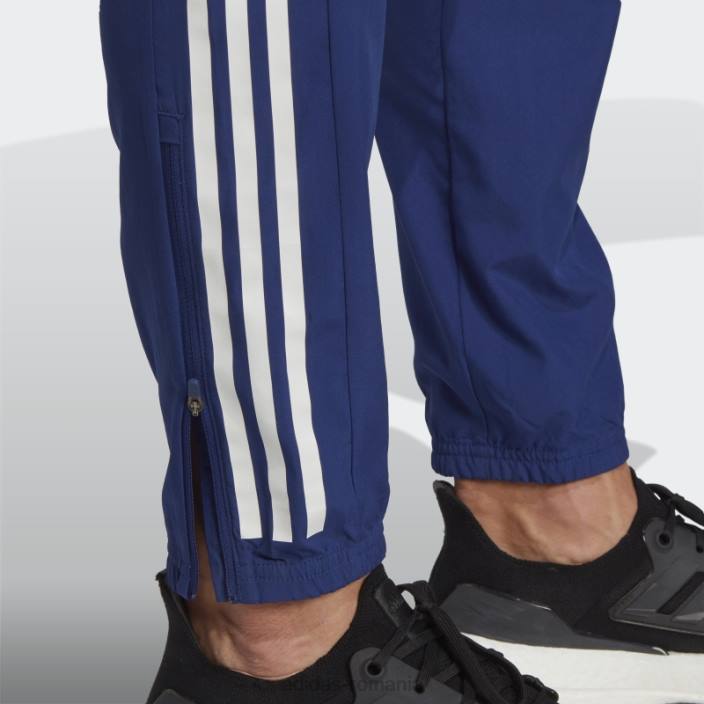 Adidas pantaloni de trening albastru victorie bărbați albastru victorie 2JBN14245