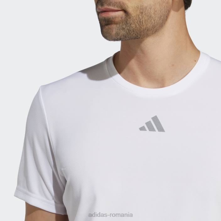 Adidas tricou alb x-city cooler bărbați alb 2JBN13889