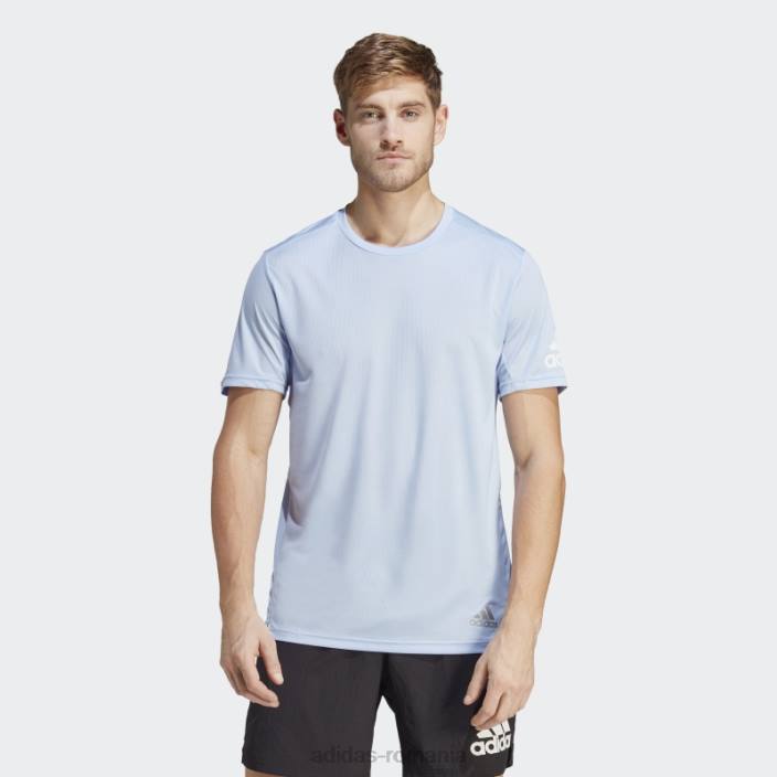 Adidas tricou albastru, run it bărbați zori albastre 2JBN5885