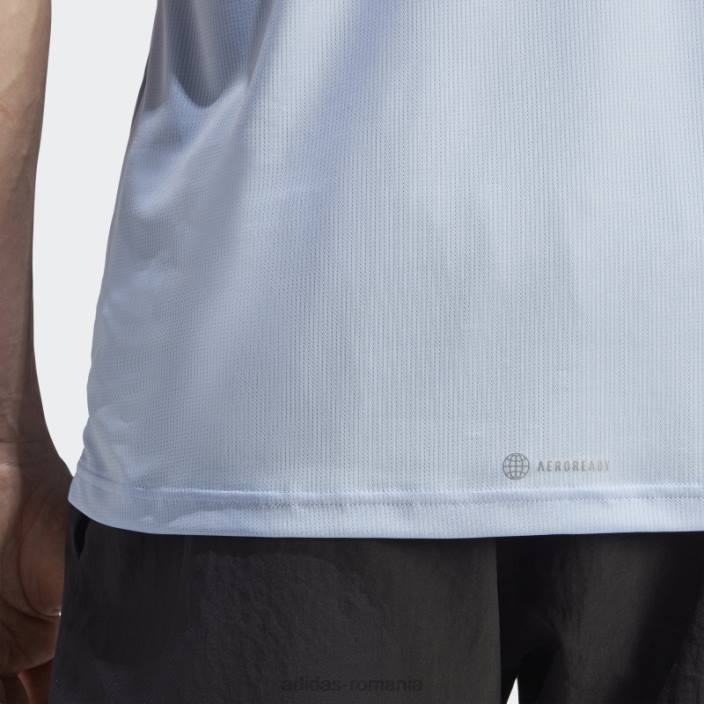 Adidas tricou albastru, run it bărbați zori albastre 2JBN5885