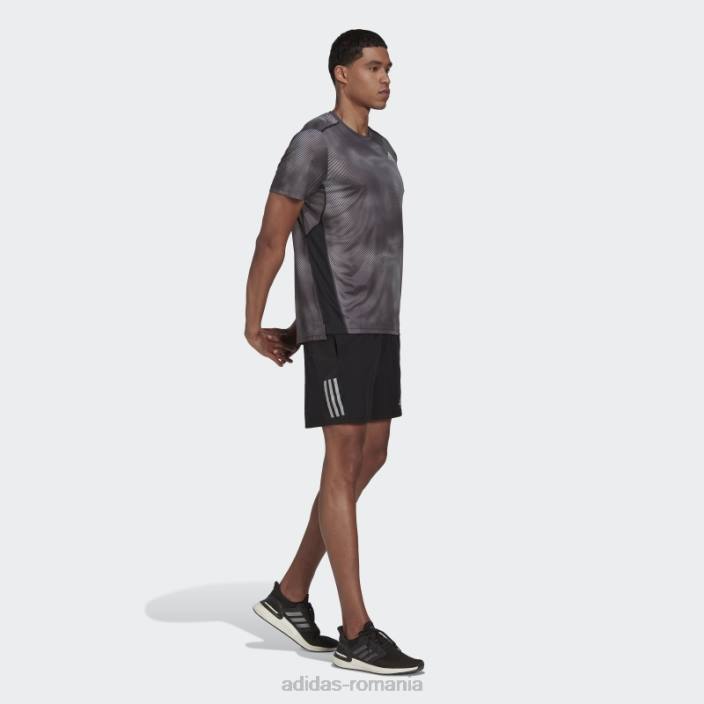 Adidas tricou cu blocuri de culoare gri propriu bărbați gri/negru 2JBN14620
