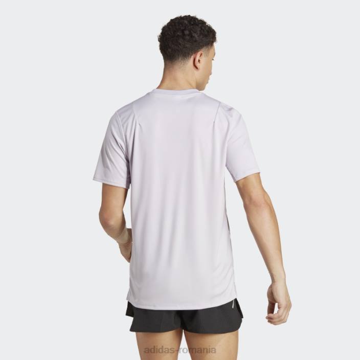 Adidas tricou de alergare silver dawn hot x parley bărbați zori argintii 2JBN14159