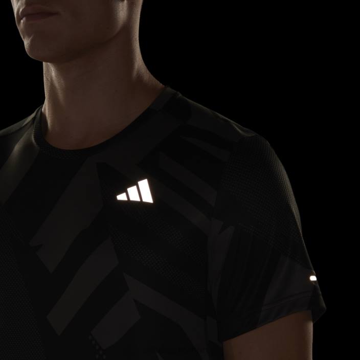 Adidas tricou de sezon dețineți alergarea negru bărbați gri inchis 2JBN13196
