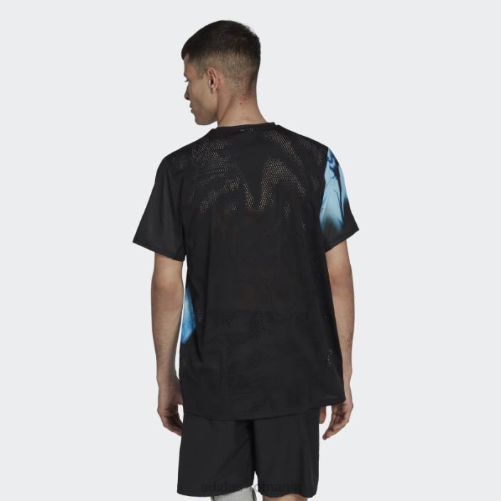 Adidas tricou grafic rapid negru bărbați negru/albastru regal 2JBN14746