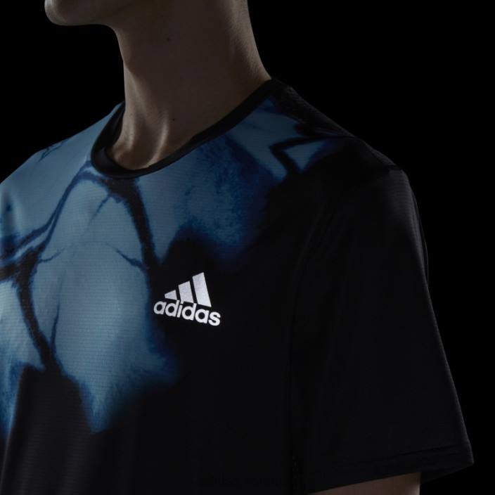 Adidas tricou grafic rapid negru bărbați negru/albastru regal 2JBN14746